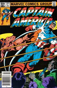 Cover for Captain America (Marvel, 1968 series) #271 [Newsstand]
