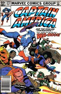 Cover for Captain America (Marvel, 1968 series) #273 [Newsstand]