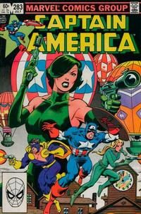 Cover Thumbnail for Captain America (Marvel, 1968 series) #283 [Direct]