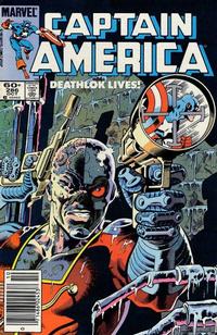 Cover for Captain America (Marvel, 1968 series) #286 [Newsstand]