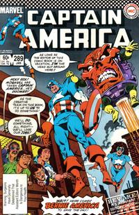 Cover Thumbnail for Captain America (Marvel, 1968 series) #289 [Direct]