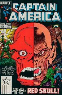 Cover for Captain America (Marvel, 1968 series) #298 [Direct]