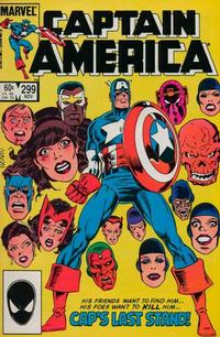 Cover Thumbnail for Captain America (Marvel, 1968 series) #299 [Direct]