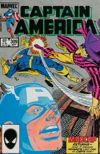 Cover for Captain America (Marvel, 1968 series) #309 [Direct]