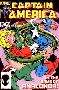Cover Thumbnail for Captain America (Marvel, 1968 series) #310 [Direct]