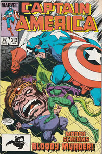 Cover Thumbnail for Captain America (Marvel, 1968 series) #313 [Direct]