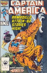 Cover Thumbnail for Captain America (Marvel, 1968 series) #316 [Direct]