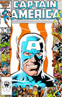 Cover Thumbnail for Captain America (Marvel, 1968 series) #323 [Direct]