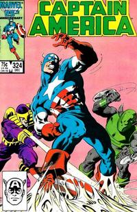 Cover for Captain America (Marvel, 1968 series) #324 [Direct]