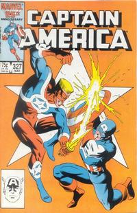 Cover for Captain America (Marvel, 1968 series) #327 [Direct]