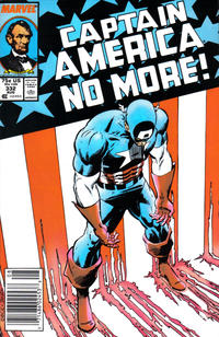 Cover for Captain America (Marvel, 1968 series) #332 [Newsstand]