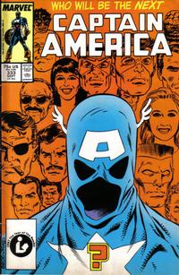Cover for Captain America (Marvel, 1968 series) #333 [Direct]