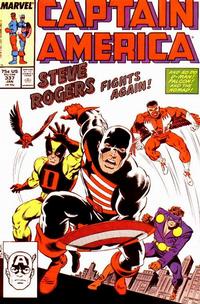 Cover for Captain America (Marvel, 1968 series) #337 [Direct]