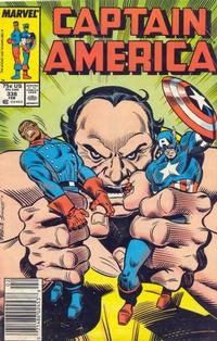 Cover for Captain America (Marvel, 1968 series) #338 [Newsstand]