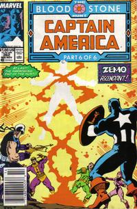 Cover for Captain America (Marvel, 1968 series) #362 [Newsstand]
