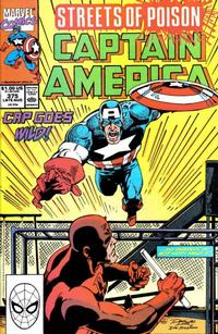 Cover for Captain America (Marvel, 1968 series) #375 [Direct]