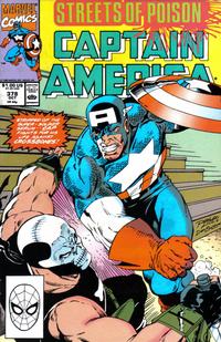 Cover for Captain America (Marvel, 1968 series) #378 [Direct]