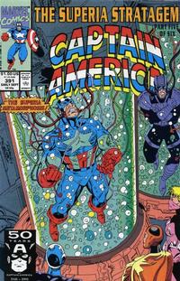 Cover for Captain America (Marvel, 1968 series) #391 [Direct]