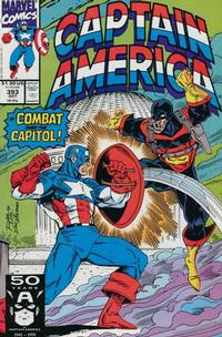 Cover for Captain America (Marvel, 1968 series) #393 [Direct]