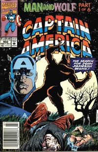 Cover Thumbnail for Captain America (Marvel, 1968 series) #402 [Newsstand]
