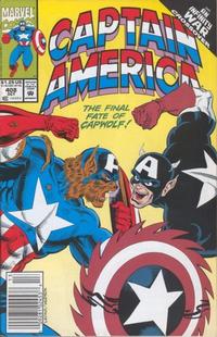 Cover Thumbnail for Captain America (Marvel, 1968 series) #408 [Newsstand]