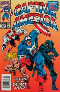 Cover for Captain America (Marvel, 1968 series) #414 [Newsstand]