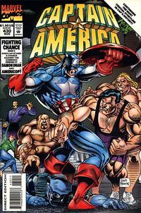Cover for Captain America (Marvel, 1968 series) #430 [Direct Edition]