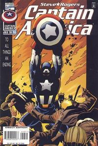 Cover for Captain America (Marvel, 1968 series) #453 [Direct Edition]