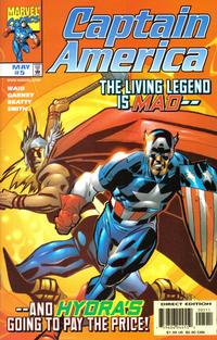 Cover for Captain America (Marvel, 1998 series) #5 [Newsstand]