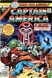 Cover Thumbnail for Captain America Annual (Marvel, 1971 series) #4