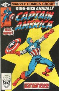 Cover Thumbnail for Captain America Annual (Marvel, 1971 series) #5 [Direct]