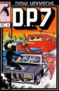 Cover Thumbnail for D.P. 7 (Marvel, 1986 series) #3 [Direct]