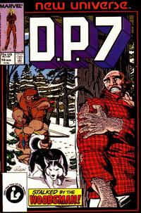 Cover for D.P. 7 (Marvel, 1986 series) #10 [Direct]