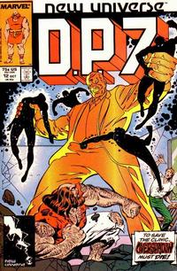 Cover Thumbnail for D.P. 7 (Marvel, 1986 series) #12 [Direct]