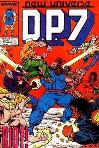 Cover for D.P. 7 (Marvel, 1986 series) #17