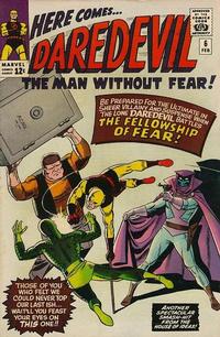 Cover Thumbnail for Daredevil (Marvel, 1964 series) #6