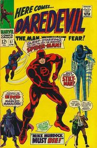 Cover Thumbnail for Daredevil (Marvel, 1964 series) #27 [Regular Edition]