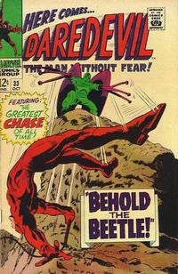 Cover Thumbnail for Daredevil (Marvel, 1964 series) #33 [Regular Edition]