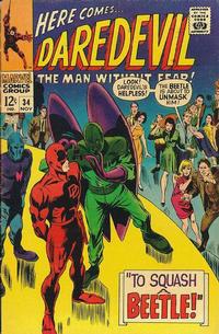 Cover Thumbnail for Daredevil (Marvel, 1964 series) #34