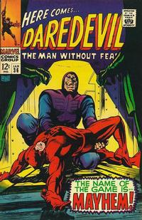 Cover Thumbnail for Daredevil (Marvel, 1964 series) #36