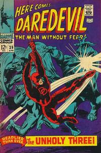 Cover Thumbnail for Daredevil (Marvel, 1964 series) #39