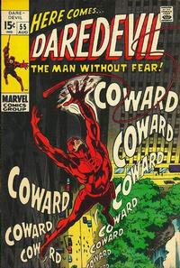 Cover for Daredevil (Marvel, 1964 series) #55