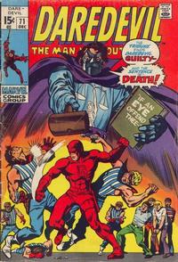 Cover for Daredevil (Marvel, 1964 series) #71