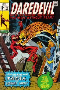 Cover Thumbnail for Daredevil (Marvel, 1964 series) #72