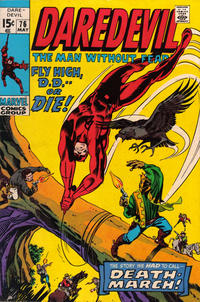Cover for Daredevil (Marvel, 1964 series) #76