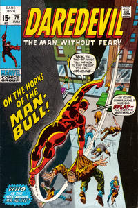Cover Thumbnail for Daredevil (Marvel, 1964 series) #78