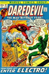 Cover Thumbnail for Daredevil (Marvel, 1964 series) #87