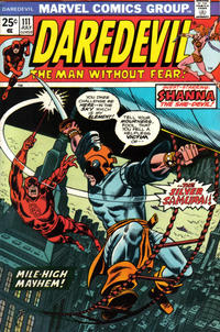 Cover for Daredevil (Marvel, 1964 series) #111