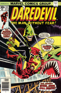 Cover Thumbnail for Daredevil (Marvel, 1964 series) #137 [Regular Edition]
