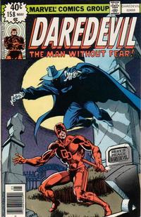 Cover Thumbnail for Daredevil (Marvel, 1964 series) #158 [Newsstand]